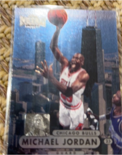 1997-98 Metal Universe #23 Michael Jordan — front