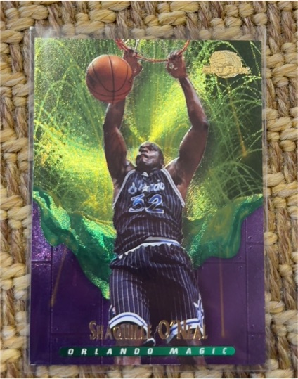 1995-96 Skybox Premium Meltdown #M8 Shaquille O'Neal — front