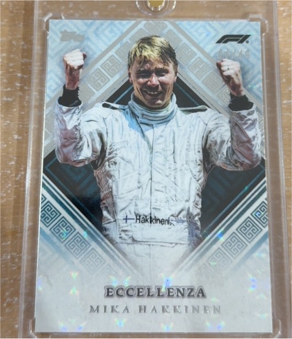 2024 Topps Eccellenza Mika Hakkinen — front