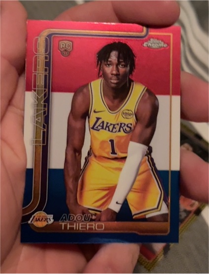 2025-26 Topps Chrome #286 Adou Thiero — front