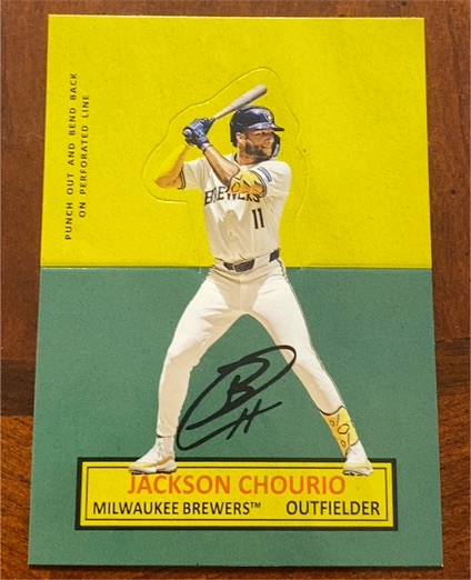 2025 Topps Archives 1964 Topps Stand-Ups #64SU-22 Jackson Chourio — front