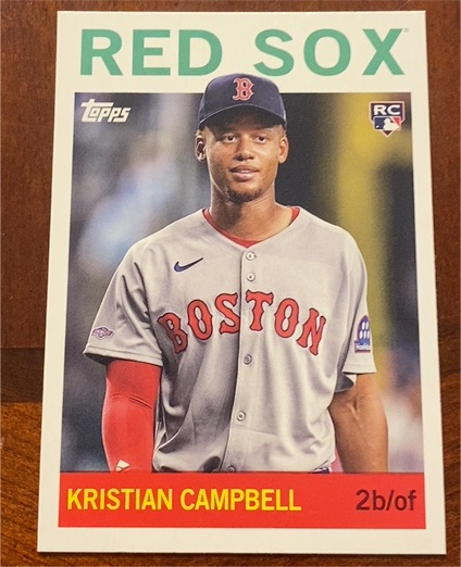2025 Topps Archives #78 Kristian Campbell — front