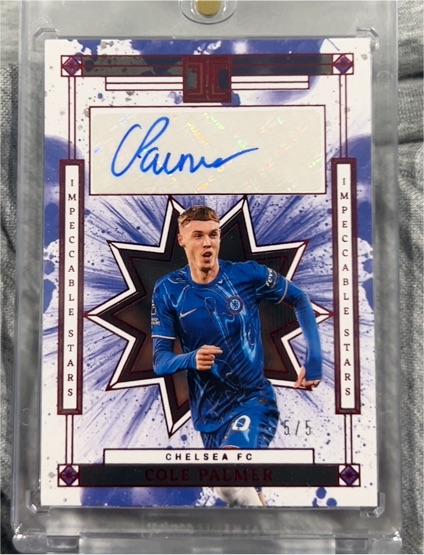 2024 Panini Impeccable Stars #IS-CP Cole Palmer — front