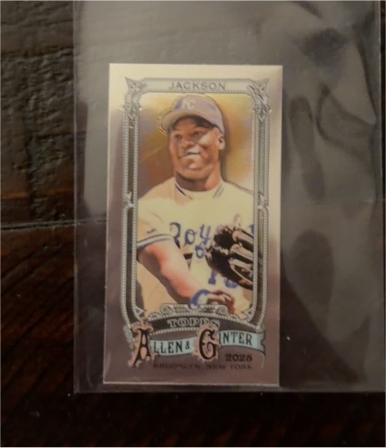 2025 Topps Allen & Ginter #18 Bo Jackson — front