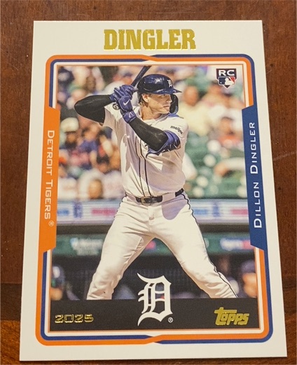 2025 Topps Archives #266 Dillon Dingler — front