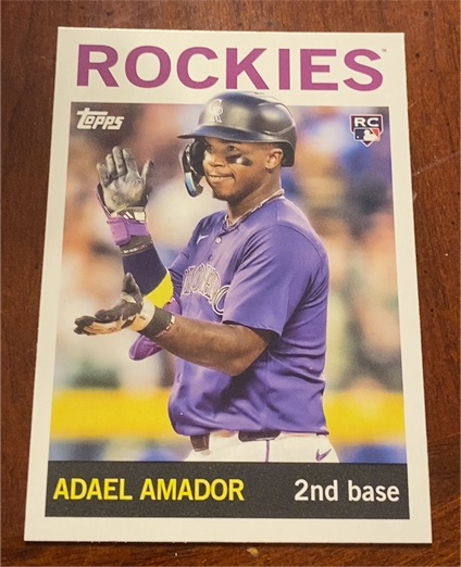 2025 Topps Archives #82 Adael Amador — front