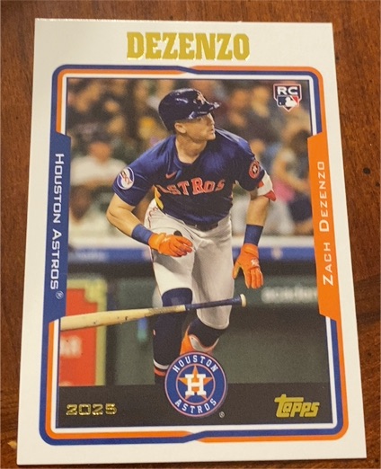 2025 Topps Archives #233 Zach Dezenzo — front