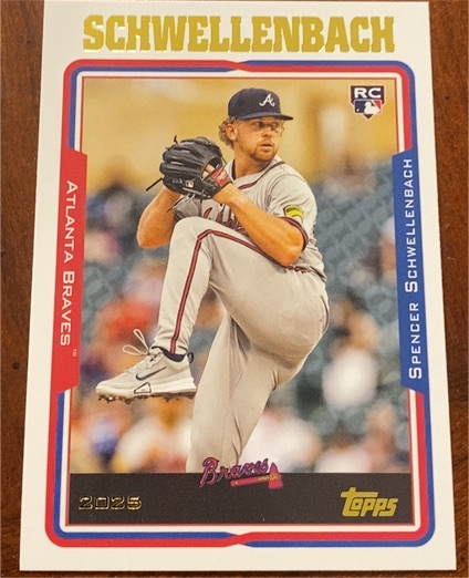 2025 Topps Archives #203 Spencer Schwellenbach — front