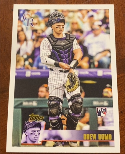 2025 Topps Archives #182 Drew Romo RC — front