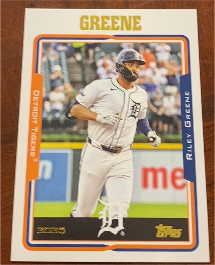 2025 Topps Archives #240 Riley Greene — front