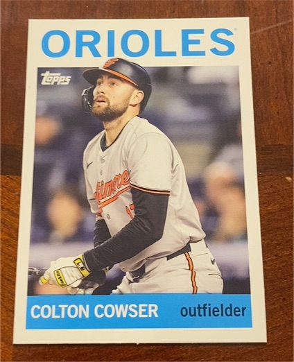 2025 Topps Archives #32 Colton Cowser — front