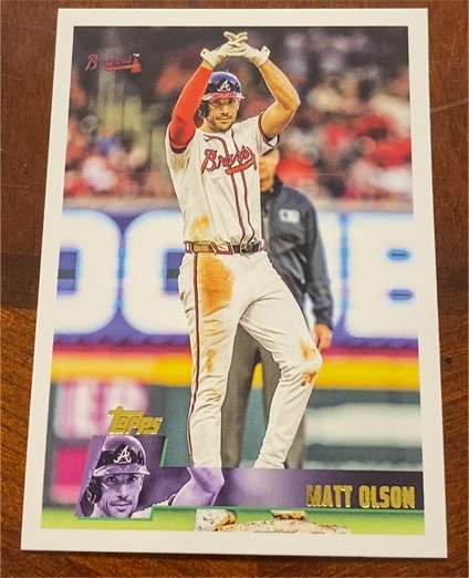 2025 Topps Archives #190 Matt Olson — front