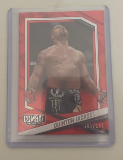 2025 Panini Combat Anthology #2 Quinton Jackson — front