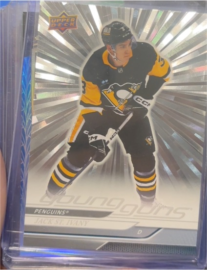 2024-25 Upper Deck Young Guns Outburst Silver #234 Jack St. Ivany — front