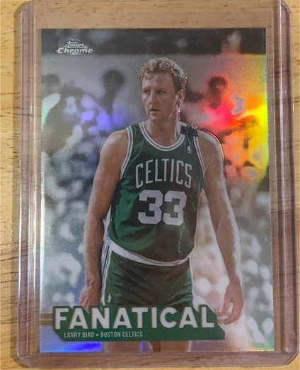 2025-26 Topps Chrome #FAN-7 Larry Bird — front