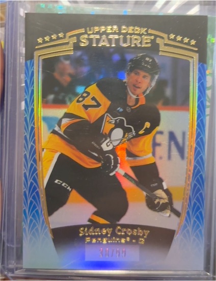 2024-25 Upper Deck Stature #21 Sidney Crosby — front