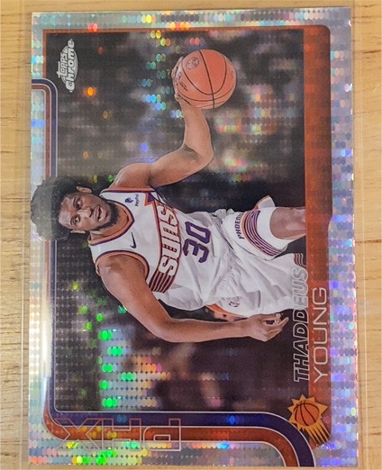 2025-26 Topps Chrome #X10 Thaddeus Young — front