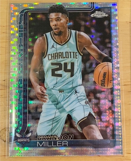 2025-26 Topps Chrome #89 Brandon Miller — front