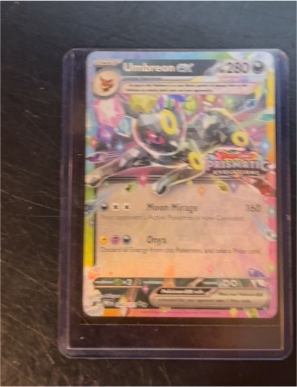 2025 Pokémon TCG Prismatic Evolutions #060 Umbreon EX — front
