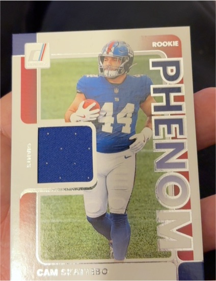2025 Panini Donruss #RPJ-CSO Cam Skattebo Rookie Phenom — front