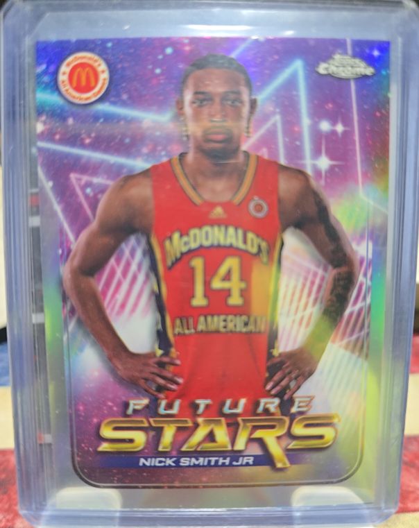 2022 Topps Chrome McDonald's All American Future Stars #FS-15 Nick Smith Jr — front