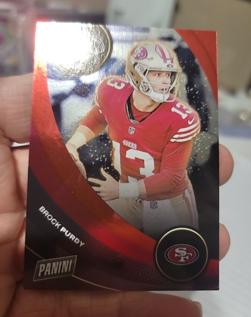 2024 Panini Player of the Day #16 Brock Purdy — front
