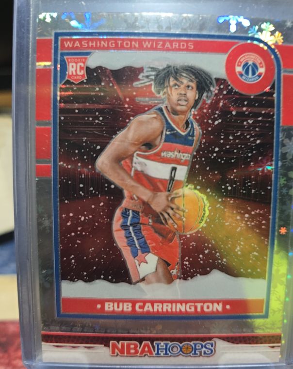2024-25 Panini NBA Hoops #244 Bub Carrington — front