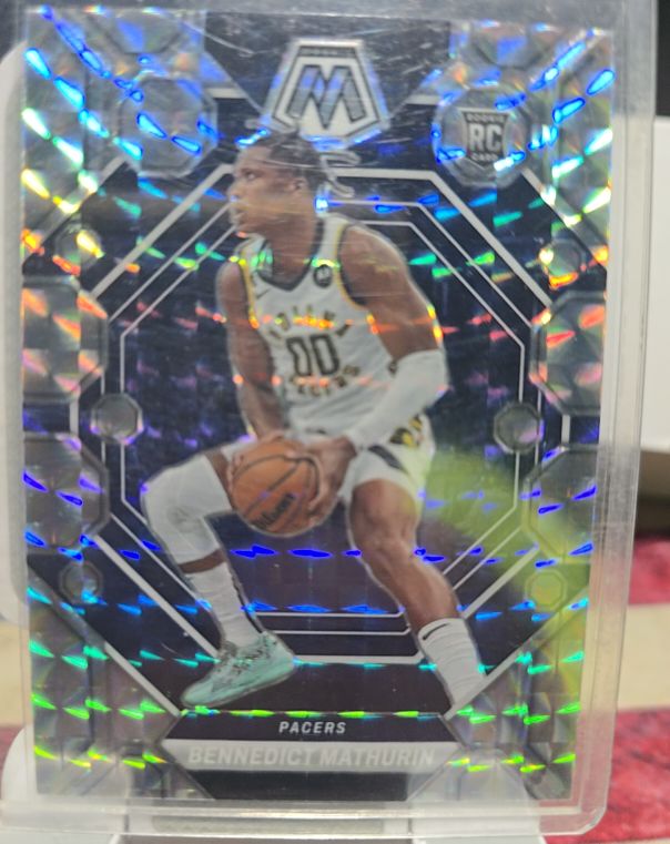 2022-23 Panini Mosaic #210 Bennedict Mathurin — front