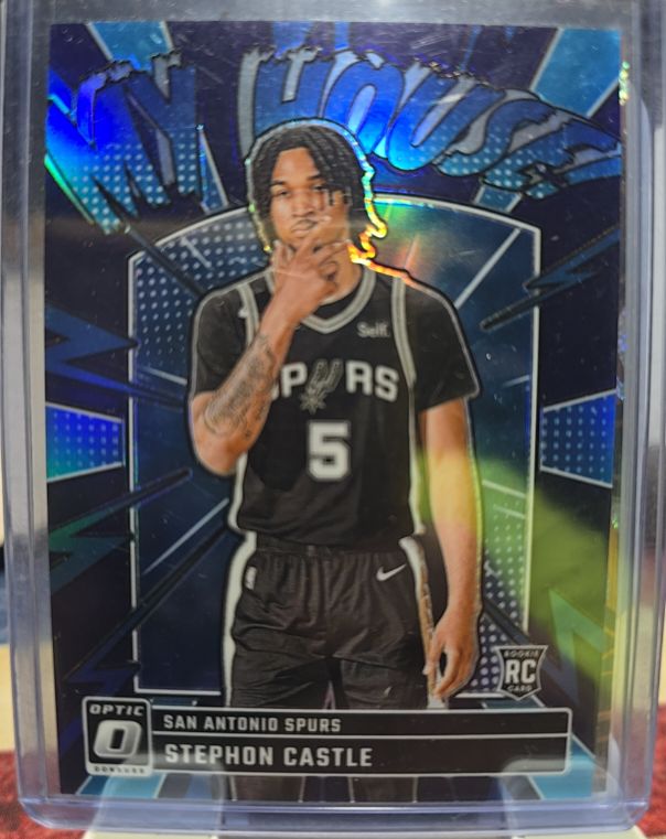 2024-25 Panini Donruss Optic #16 Stephon Castle My House — front