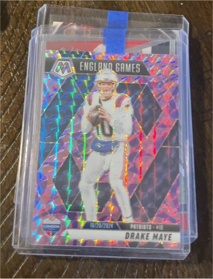 2024 Panini Mosaic England Games #Drake Maye — front
