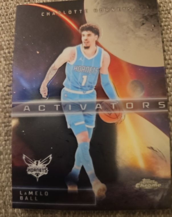 2025-26 Topps Chrome #AC-7 LaMelo Ball Activators — front
