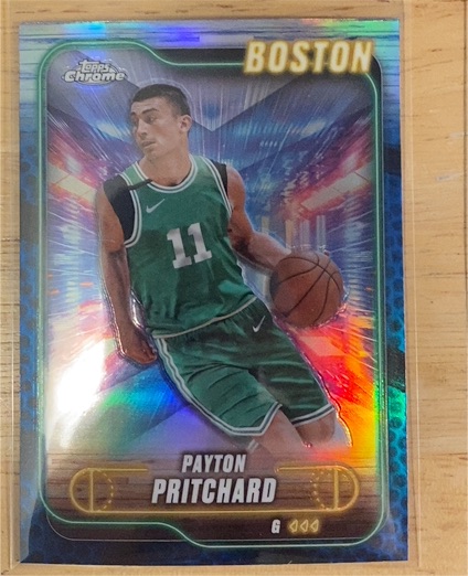 2024-25 Topps Chrome #110 Payton Pritchard — front