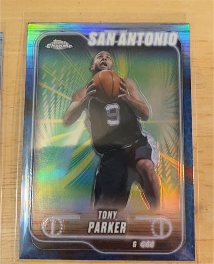 2024-25 Topps Chrome #138 Tony Parker — front