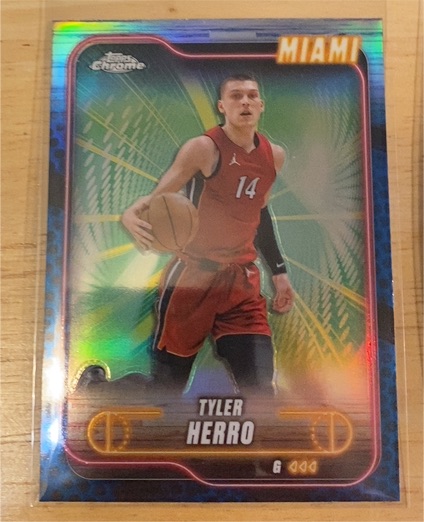 2024-25 Topps Chrome #79 Tyler Herro — front