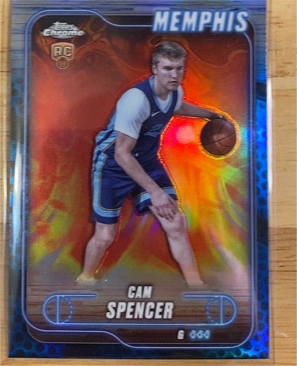 2024-25 Topps Chrome #130 Cam Spencer — front