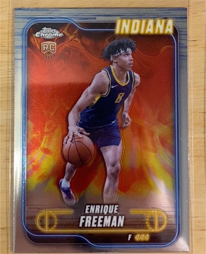 2024-25 Topps Chrome #111 Enrique Freeman — front