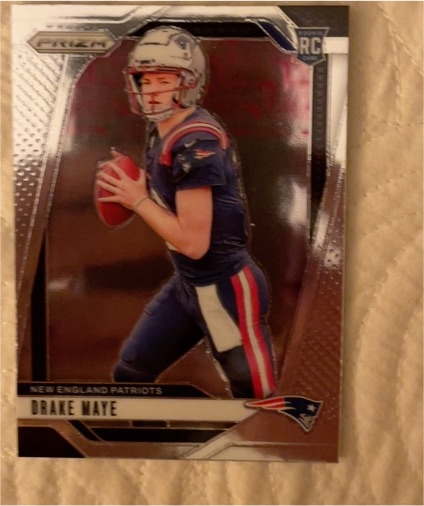 2024 Panini Prizm #329 Drake Maye — front