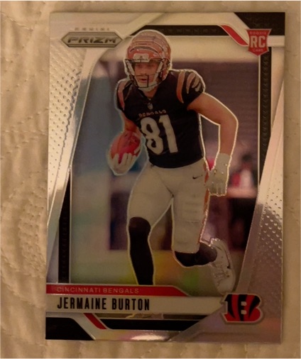 2024 Panini Prizm #350 Jermaine Burton — front