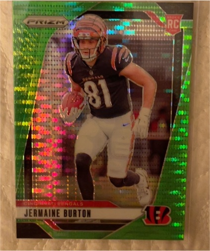 2024 Panini Prizm #350 Jermaine Burton — front