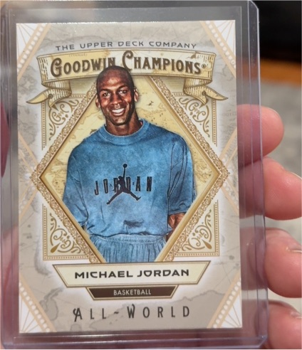 2025 Upper Deck Goodwin Champions #AW-1 Michael Jordan — front