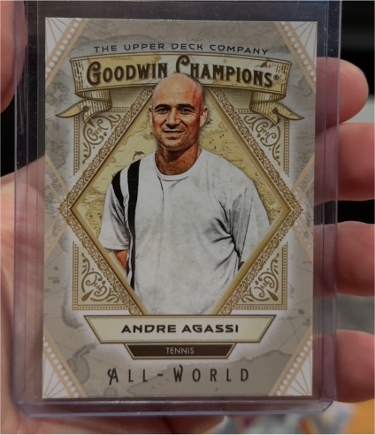 2025 Upper Deck Goodwin Champions #8 Andre Agassi — front