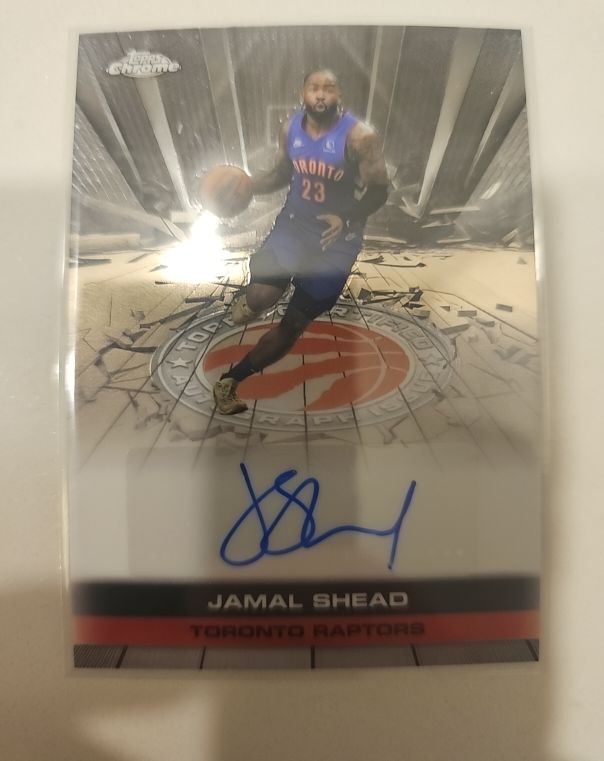 2025-26 Topps Chrome #TAU-JS Jamal Shead — front