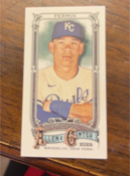 2025 Topps Allen & Ginter #6 Bobby Witt Jr. — front