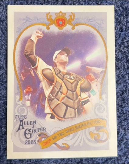 2025 Topps Allen & Ginter #SV-9 Buster Posey — front