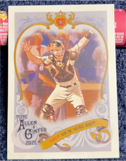 2025 Topps Allen & Ginter #SV-11 Buster Posey — front