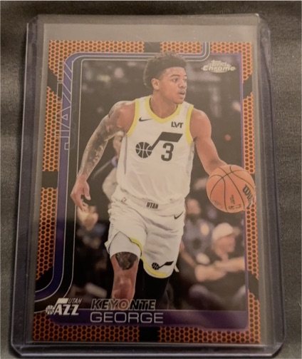 2025-26 Topps Chrome #235 Keyonte George — front
