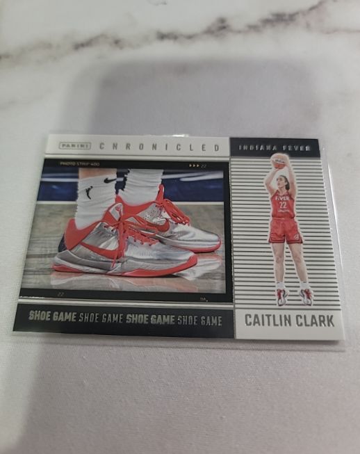 2025 Panini Chronicled Shoe Game #79 Caitlin Clark — front