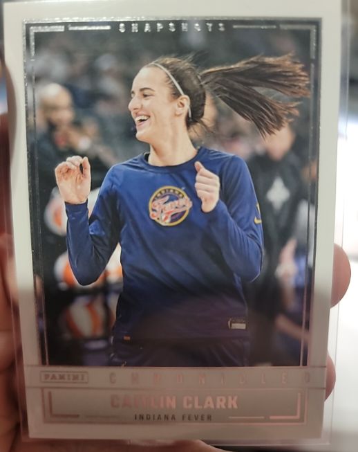 2025 Panini Caitlin Clark Chronicled Snapshots #91 Indiana Fever — front
