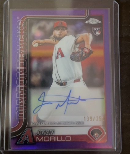 2025 Topps Chrome #RA-JM Juan Morillo — front