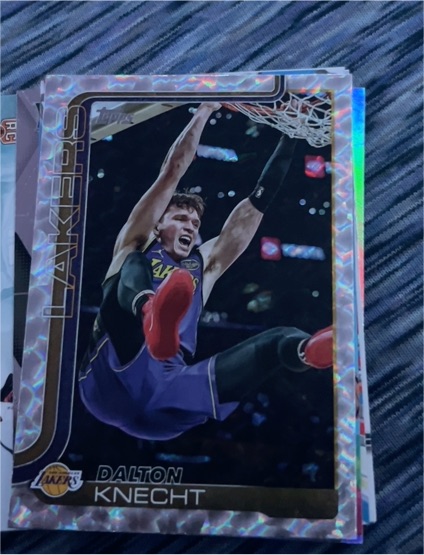2025-26 Topps #153 Dalton Knecht — front